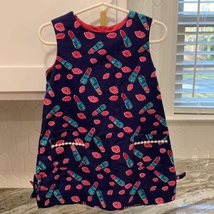 EUC Lilly Pulitzer Dress Lipstick Size 3
